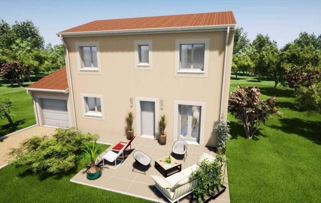 Annonces AIN RHONE : Maison / Villa | MONTCEAUX (01090) | 90 m2 | 219 500 € 